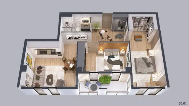 3-pok. mieszkanie 79 m², Gori — zdjęcie 2 z 3